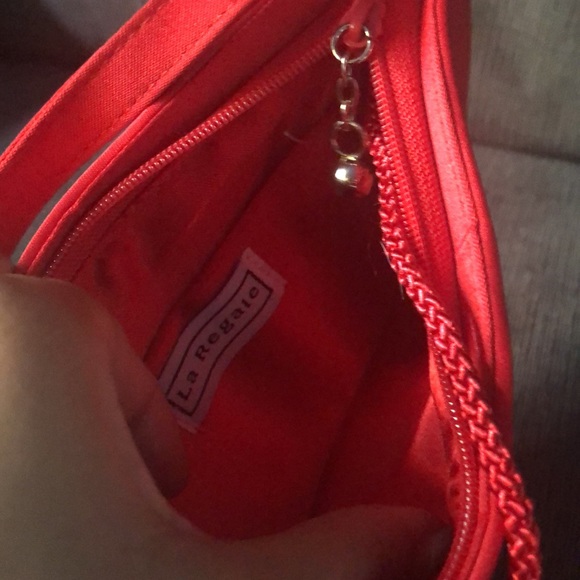 Red La Regale Purse with Tags - Picture 6 of 9